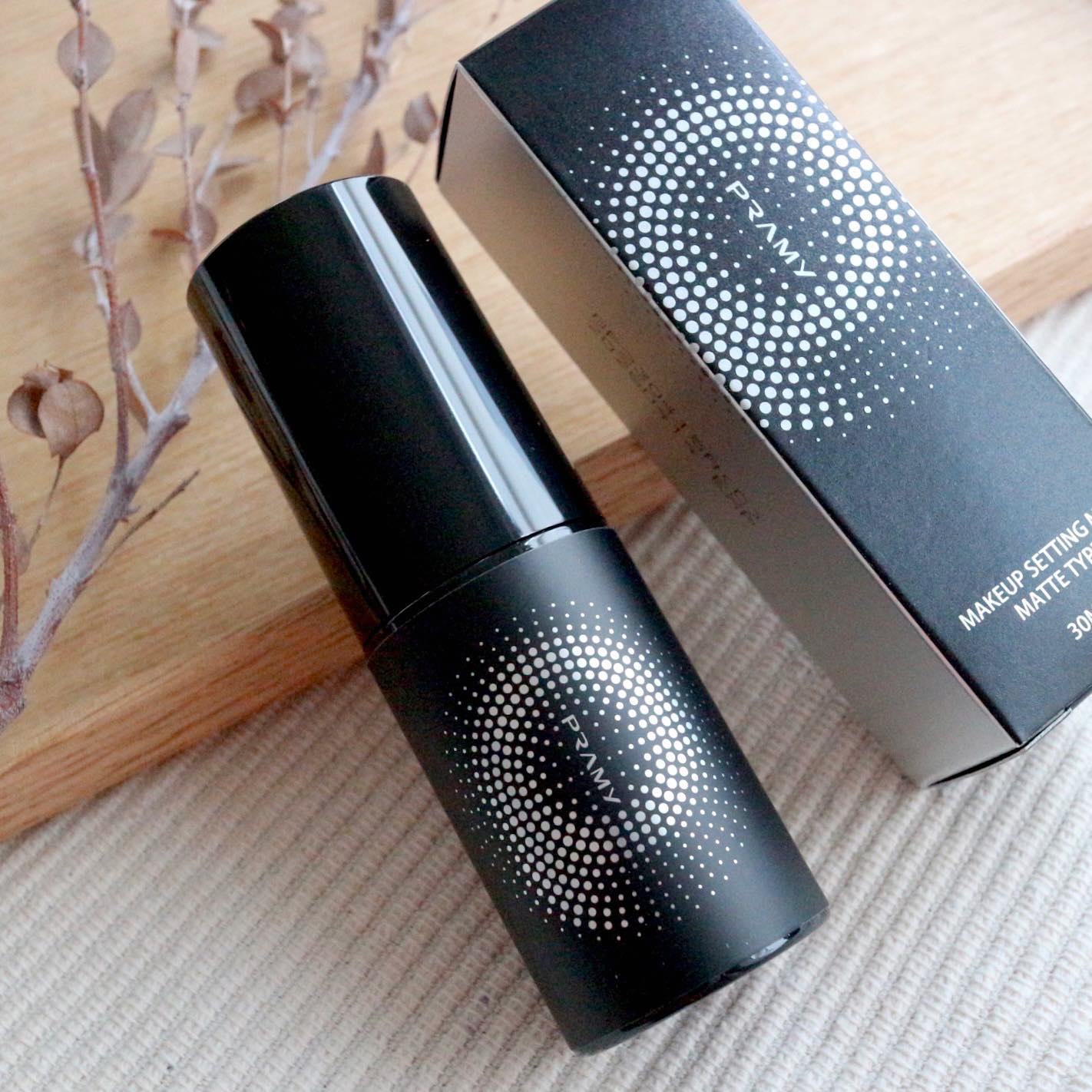 PRAMY メイクアップセッティングミスト モイストタイプ/PRAMY/フィックスミストを使ったクチコミ（1枚目）