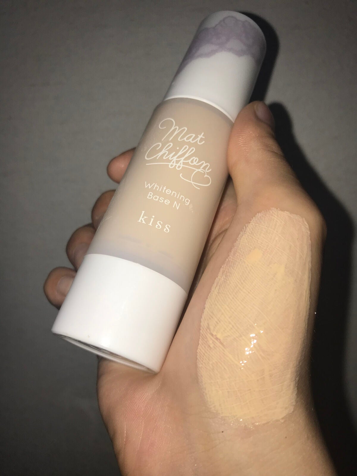 マットシフォン UVホワイトニングベースN/KiSS/化粧下地を使ったクチコミ(2枚目)