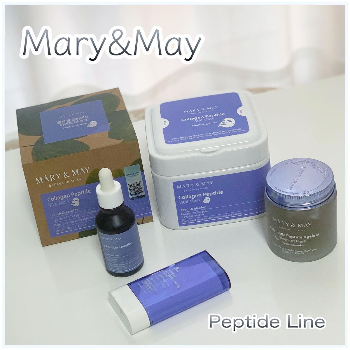 6ペプチドコンプレックスセラム/MARY&MAY/美容液を使ったクチコミ(1枚目)