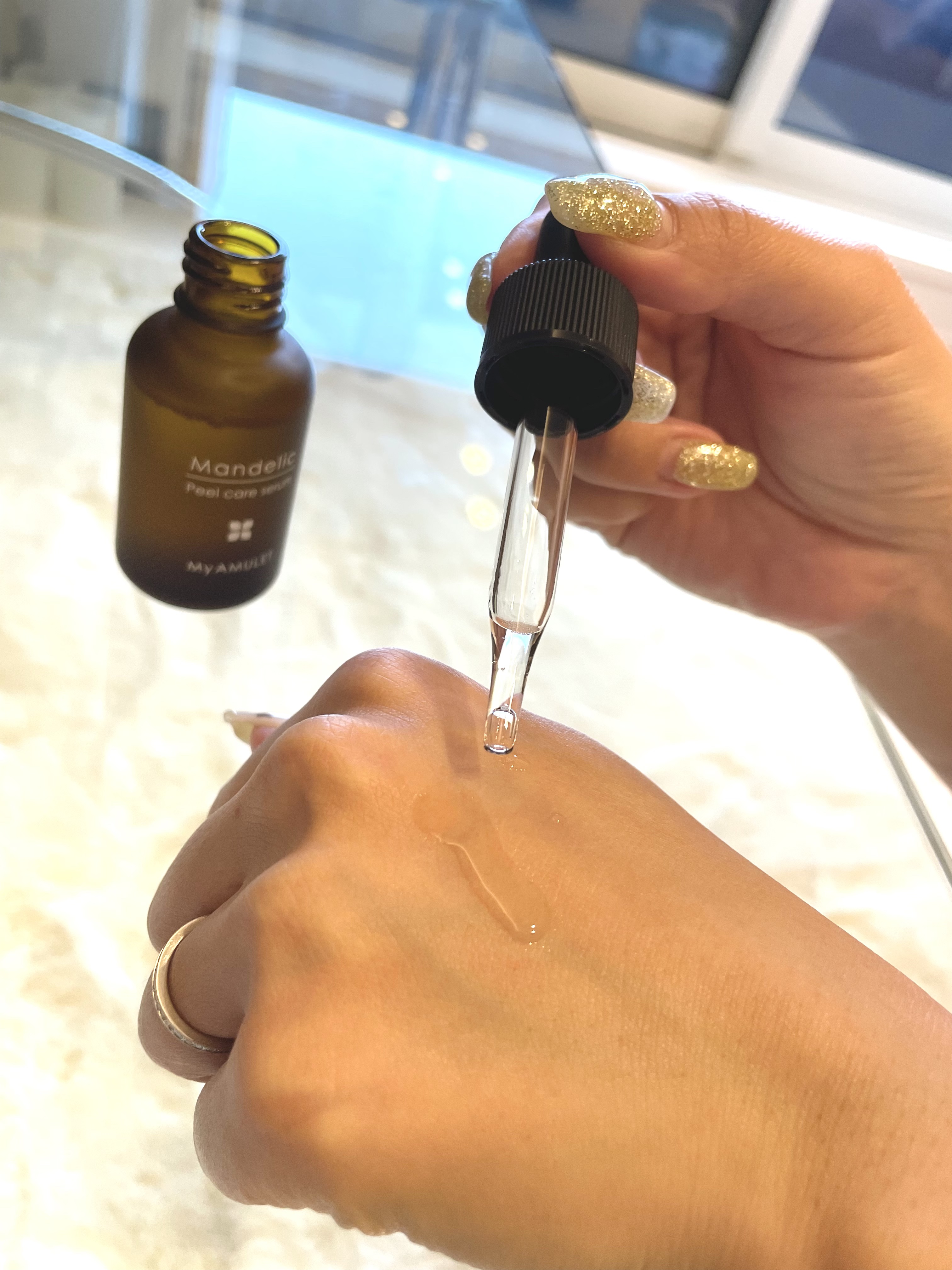 ピールケアセラム/My AMULET/美容液を使ったクチコミ（2枚目）