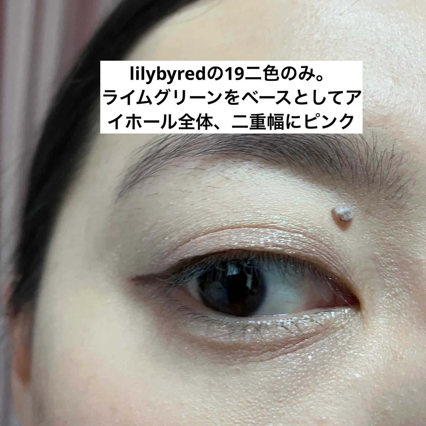 Little Bitty Moment Shadow/lilybyred/アイシャドウパレットを使ったクチコミ(4枚目)