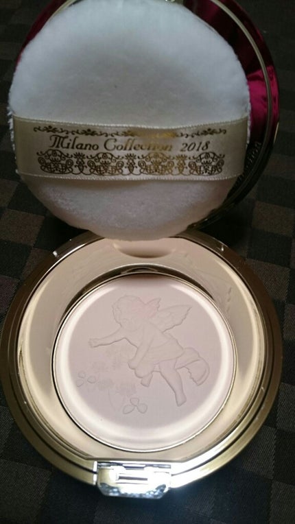 フェースアップパウダー<ミラノコレクション2018>/ミラノコレクション/プレストパウダーを使ったクチコミ(2枚目)