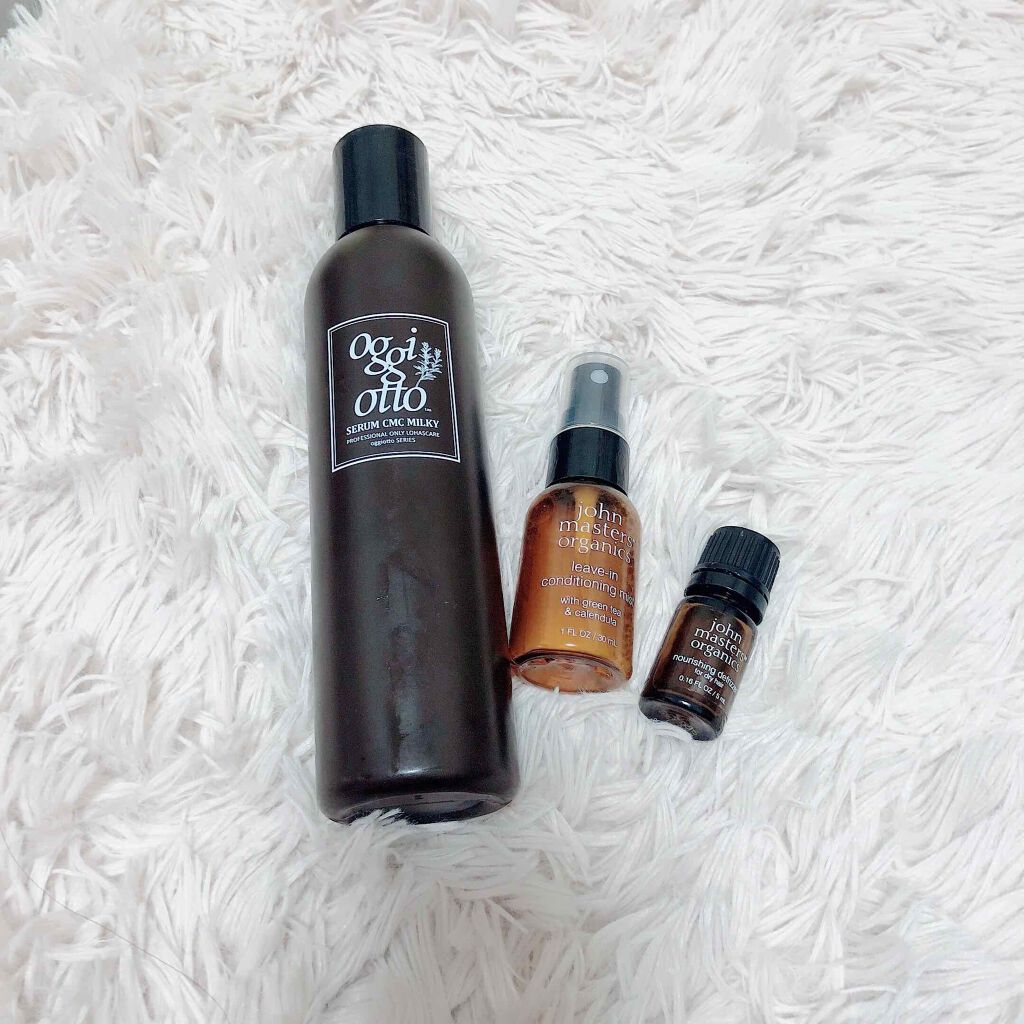 ナリッシングデフリザー N/john masters organics/ヘアオイルを使ったクチコミ（1枚目）