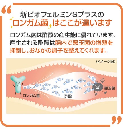 新ビオフェルミンS錠 /ビオフェルミン/健康サプリメントを使ったクチコミ(3枚目)