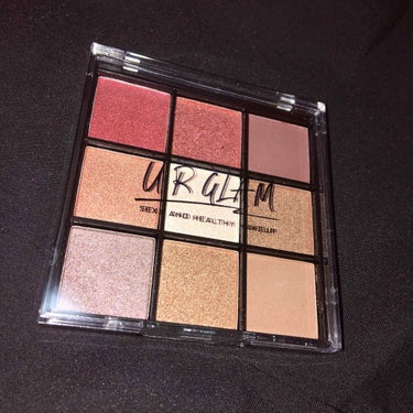 UR GLAM　BLOOMING EYE COLOR PALETTE/U R GLAM/パウダーアイシャドウを使ったクチコミ（1枚目）