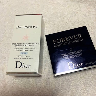 スノー メイクアップ ベース UV35 SPF35／PA+++/Dior/化粧下地を使ったクチコミ（1枚目）