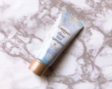 グロウヴェールハイライター/キャンメイク/クリームハイライトを使ったクチコミ(1枚目)