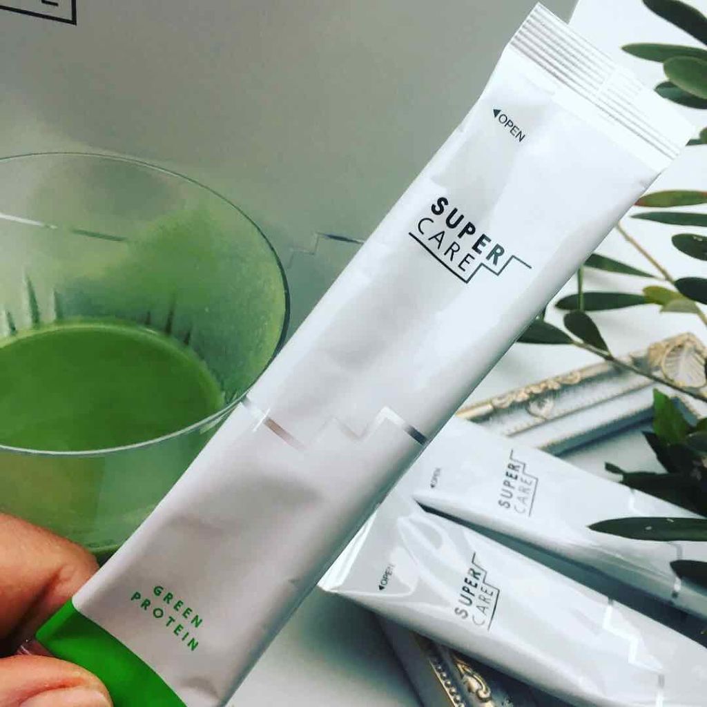 GREEN PROTEIN/SUPER CARE/ホエイプロテインを使ったクチコミ（2枚目）