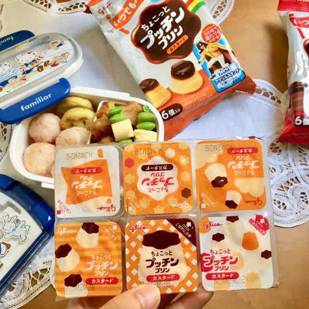 グリコ ちょこっとプッチンプリンのクチコミ「＼いつでもパクッと美味しいプリン♪／
ちょこっとプッチンプリン(6個入)2個セット(.....」（2枚目）
