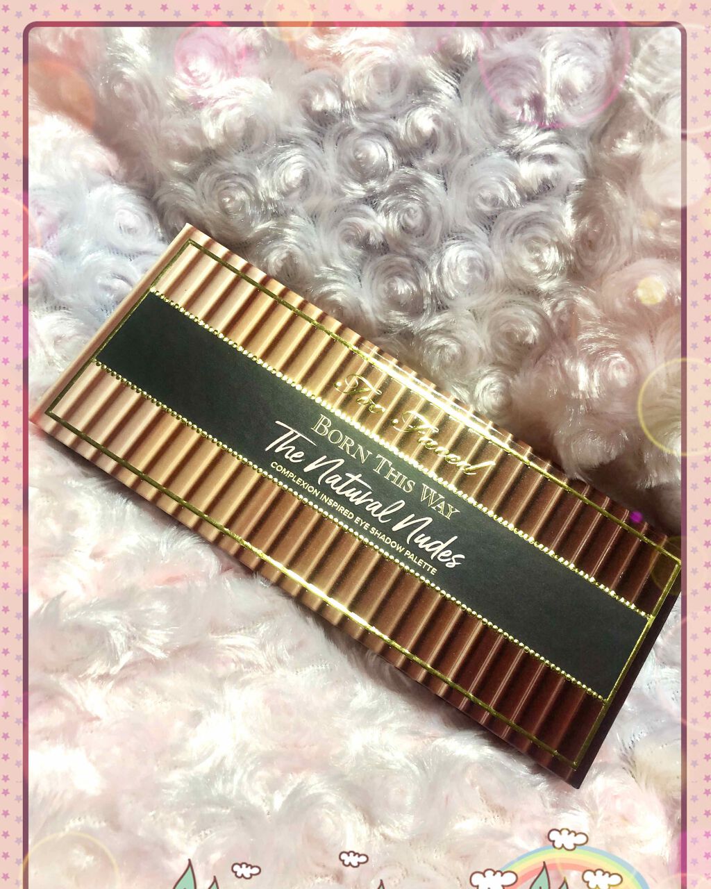 ボーン ディス ウェイ ザ ナチュラル ヌード アイシャドウ パレット/Too Faced/アイシャドウパレットを使ったクチコミ(2枚目)