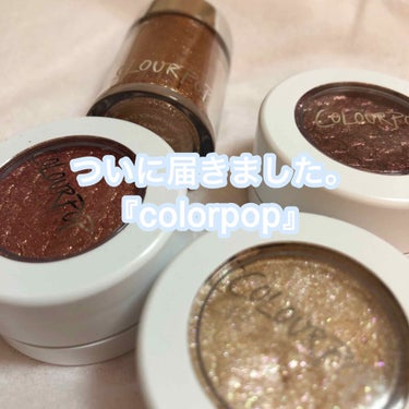 Super Shock Shadow/ColourPop/パウダーアイシャドウを使ったクチコミ（2枚目）