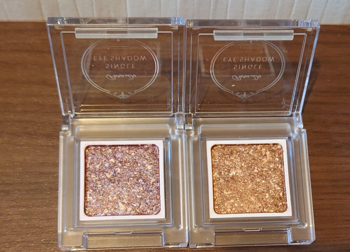 パラドゥ シングルアイシャドウ	/パラドゥ/単色アイシャドウを使ったクチコミ（2枚目）