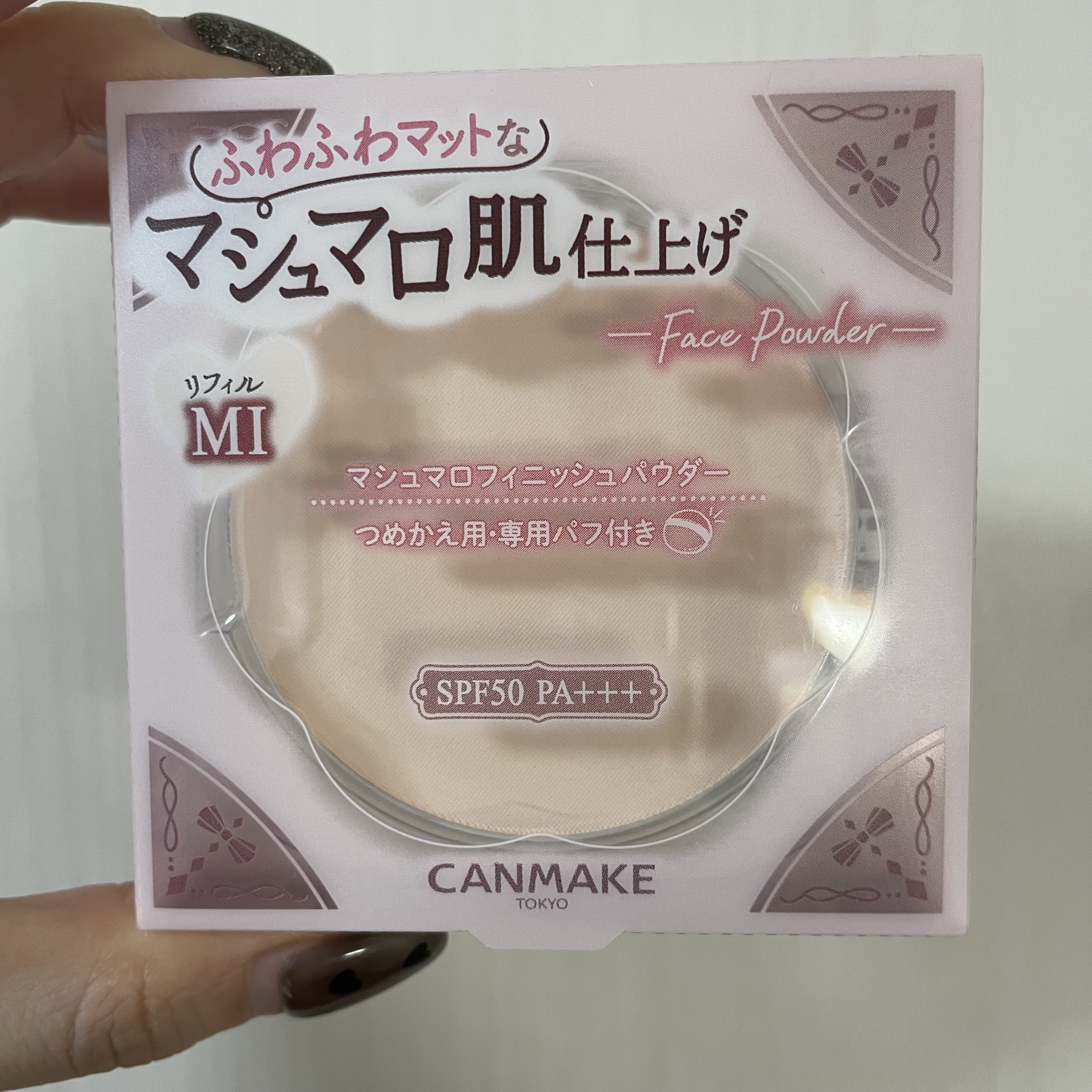 マシュマロフィニッシュパウダー/キャンメイク/プレストパウダーを使ったクチコミ（2枚目）