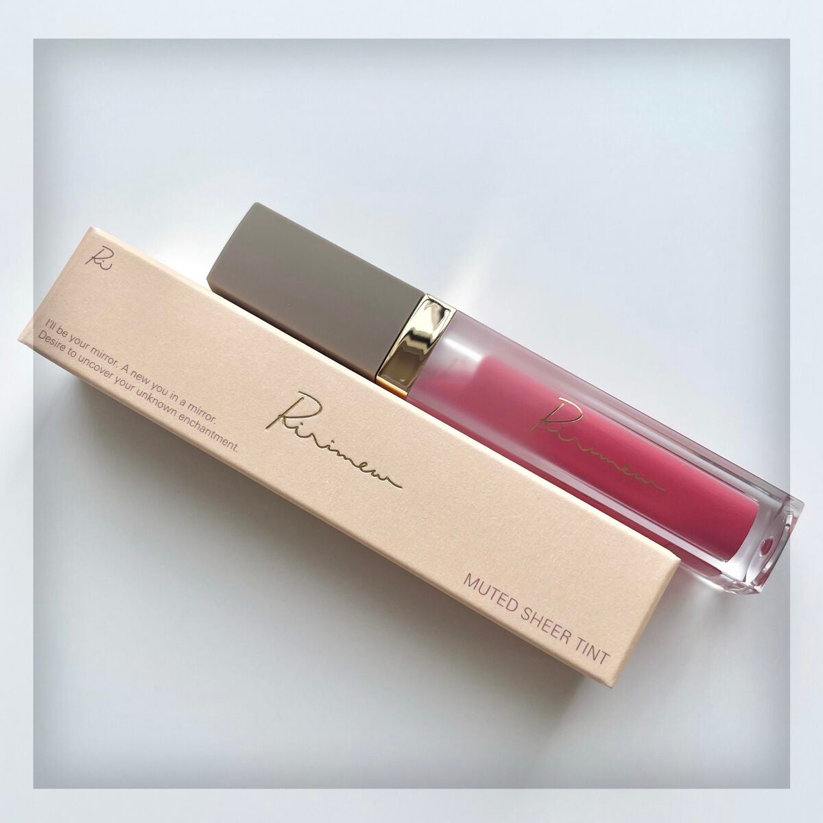 ミューテッドシアーティント/Ririmew/リップティントを使ったクチコミ(1枚目)