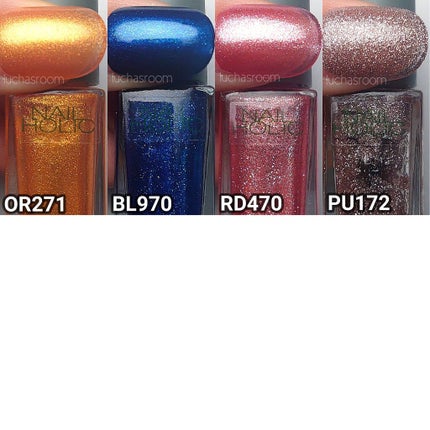 ネイルホリック パーティーフレーク/ネイルホリック/マニキュアを使ったクチコミ(9枚目)