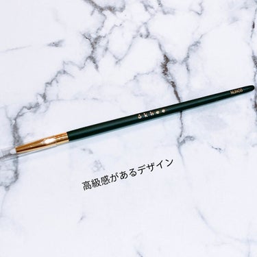 okhee Under Eye Brush(NUN08)/SOOA DOR/メイクブラシを使ったクチコミ（2枚目）