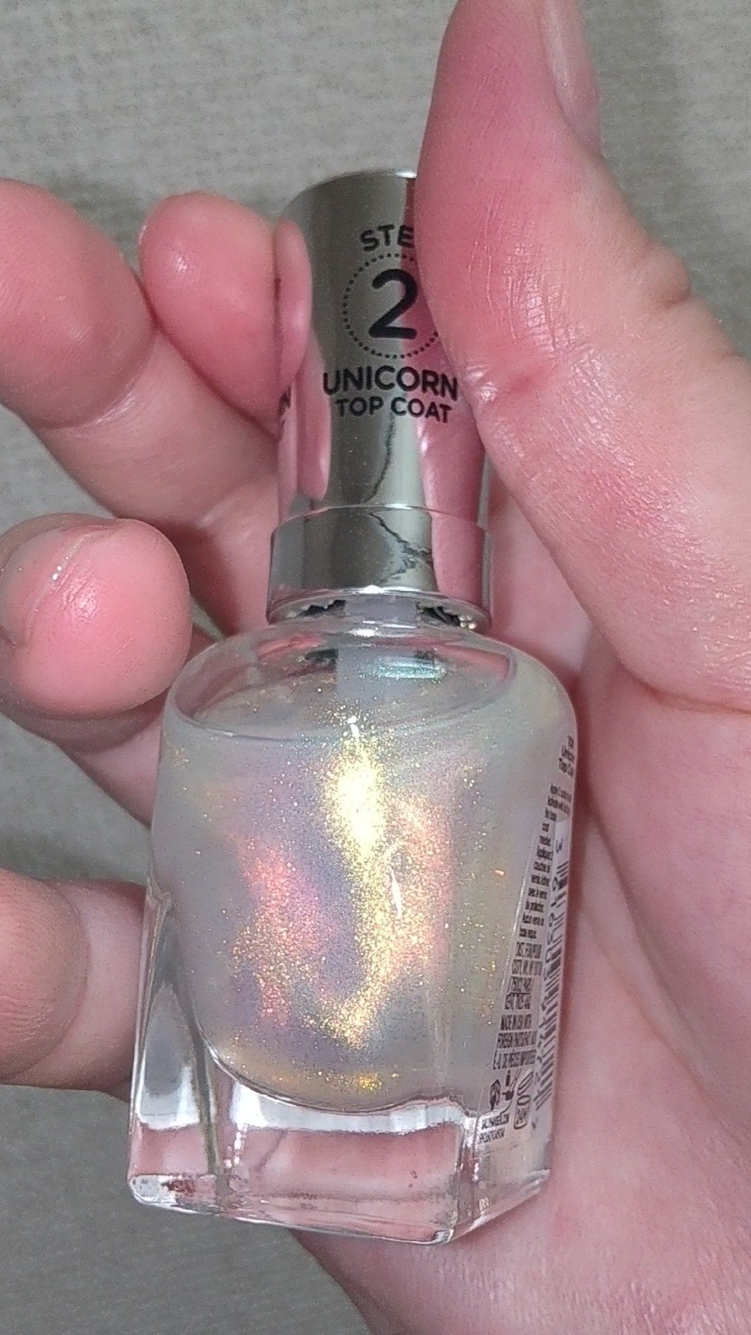 ジェルフィニッシュトップコート/サリーハンセン/ジェルネイルを使ったクチコミ(3枚目)