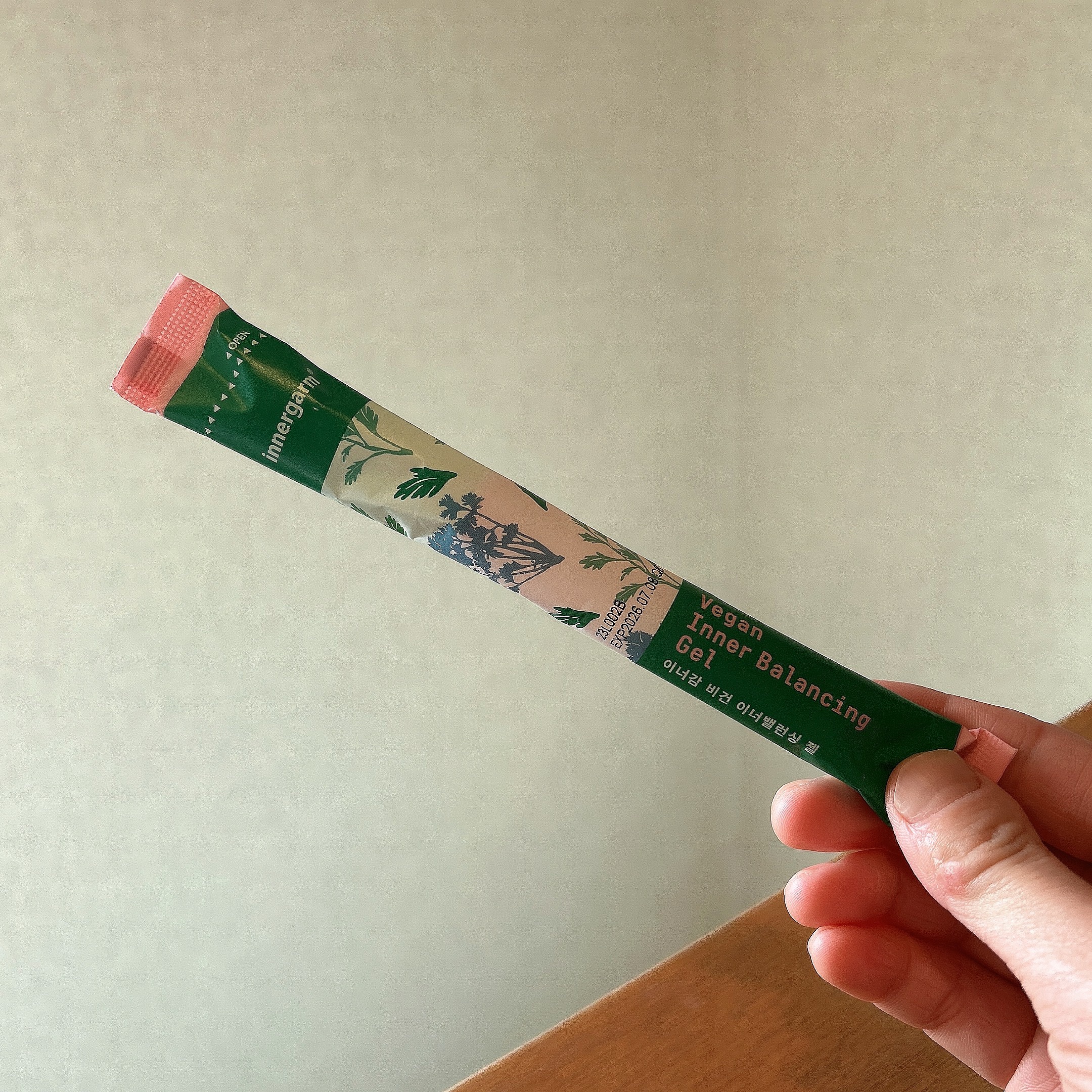 ビーガン インナーバランシングジェル/インナーガム/その他生理用品を使ったクチコミ（2枚目）