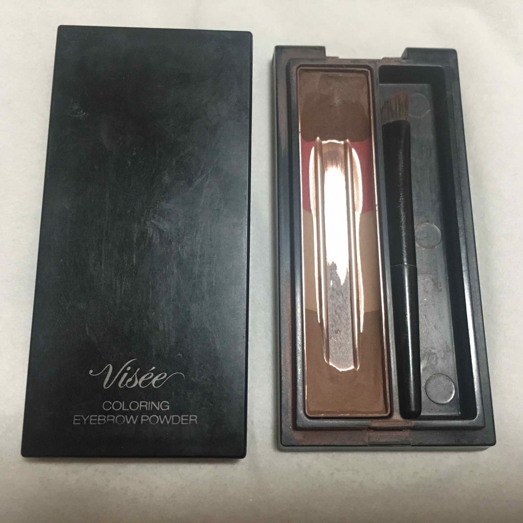 リシェ カラーリング アイブロウパウダー/Visée/パウダーアイブロウを使ったクチコミ(1枚目)