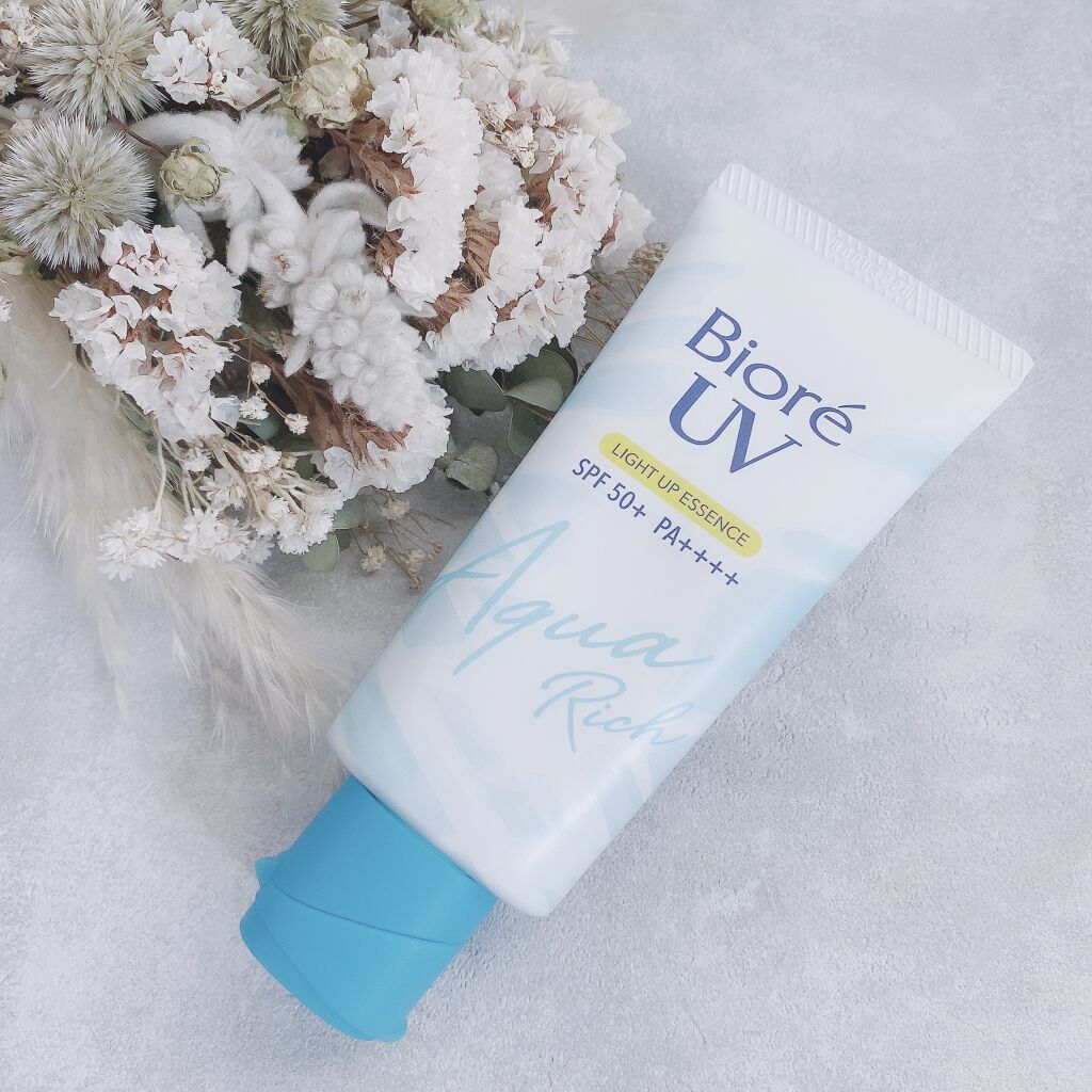 ビオレUV アクアリッチ ライトアップエッセンス/ビオレ/日焼け止めクリームを使ったクチコミ(9枚目)
