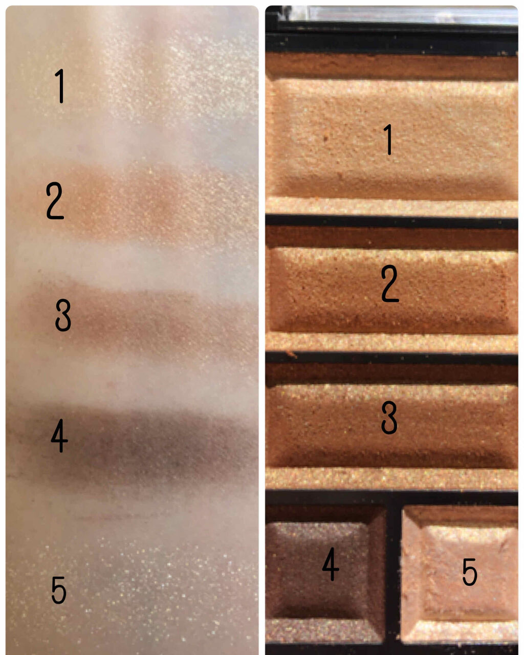 ショコラスウィート アイズ/リンメル ロンドン/アイシャドウパレットを使ったクチコミ（3枚目）