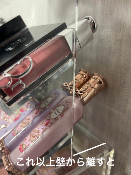 アクリルボトルスタンド3段/無印良品/その他化粧小物を使ったクチコミ(3枚目)