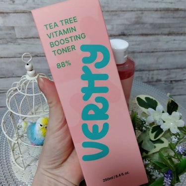 ティーツリー88%ビタミンブースティングトナー/Vertty/化粧水を使ったクチコミ（6枚目）