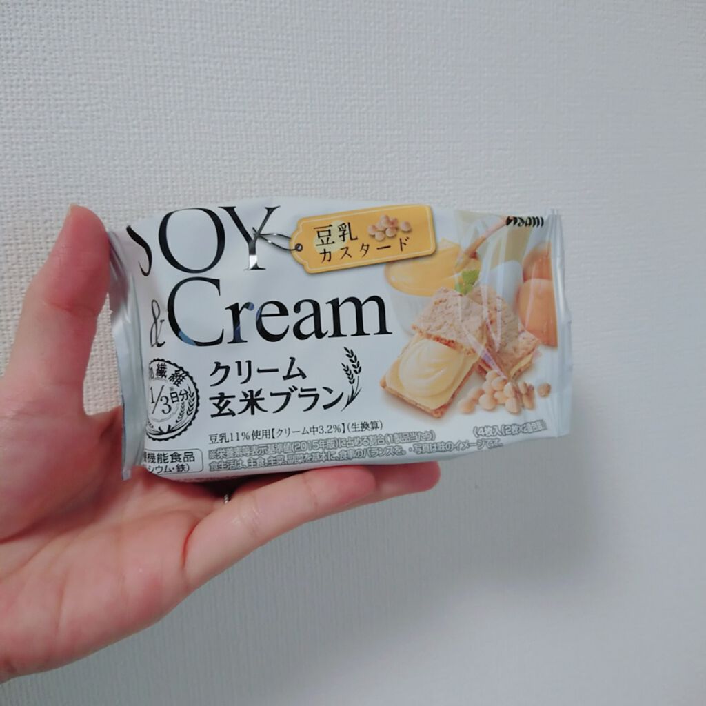 バランスアップクリーム玄米ブラン	 豆乳カスタード/アサヒフードアンドヘルスケア/バランス栄養食を使ったクチコミ（1枚目）