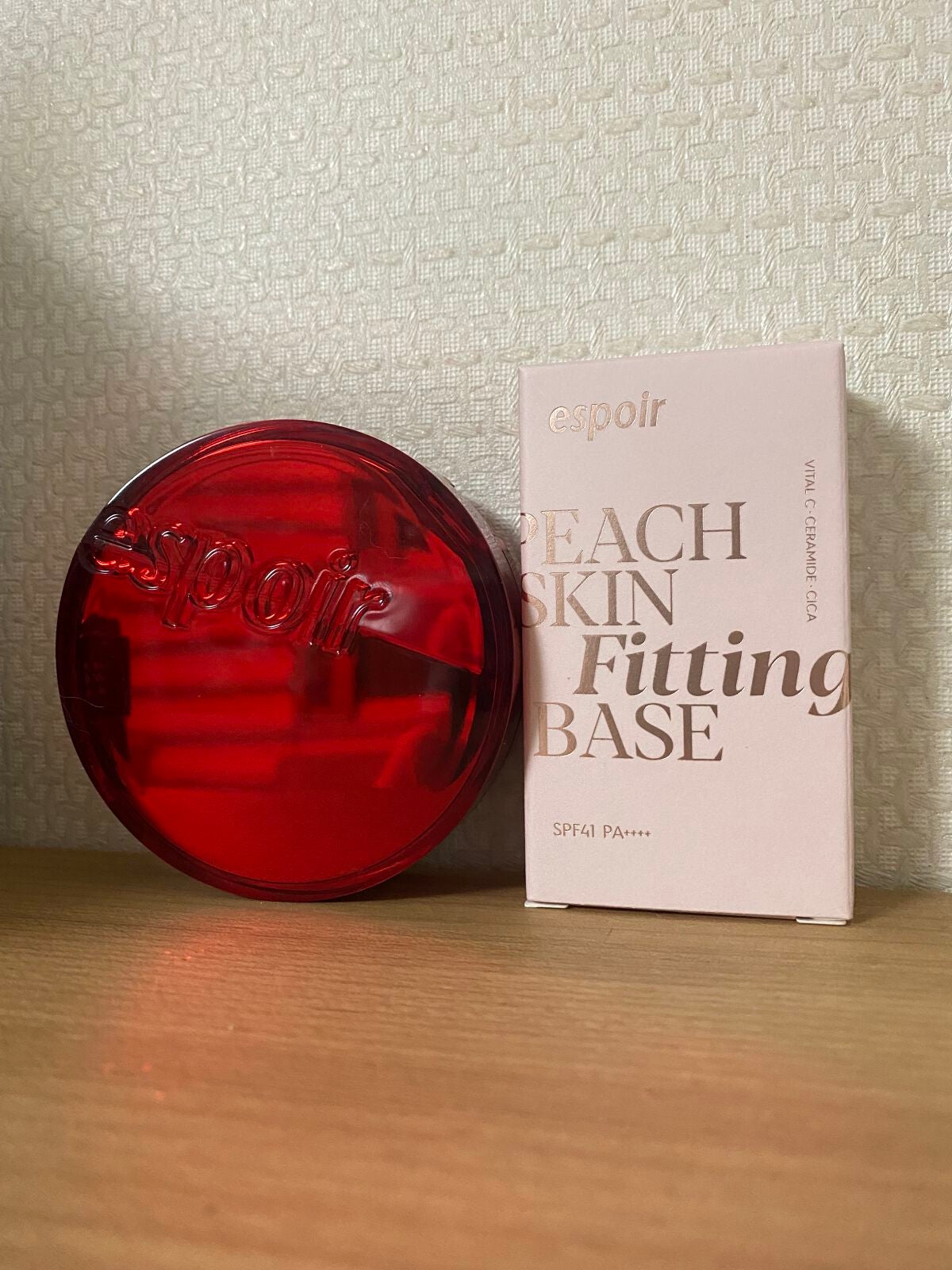 ピーチスキンフィッティングベース/espoir/化粧下地を使ったクチコミ(3枚目)