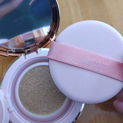 ピンクティーツリーカバークッション/APLIN/クッションファンデーションを使ったクチコミ(1枚目)