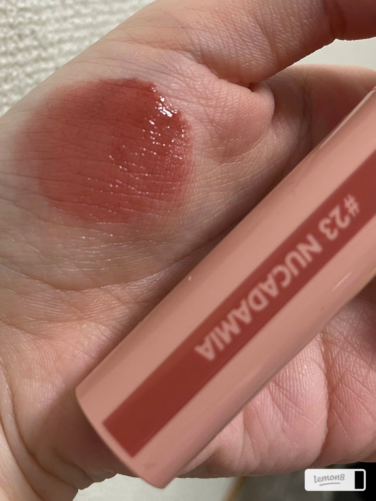 ジューシーラスティングティント/rom&nd/リップティントを使ったクチコミ(5枚目)