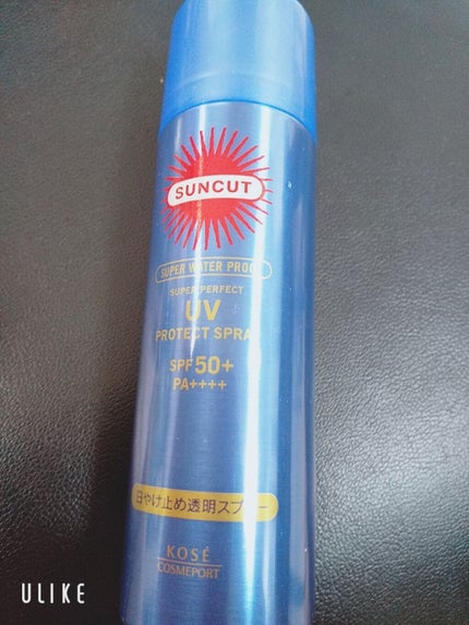 ウルトラUV スーパーパーフェクトスプレー(スーパーウォータープルーフ)/サンカット®/日焼け止めミスト・スプレーを使ったクチコミ(1枚目)