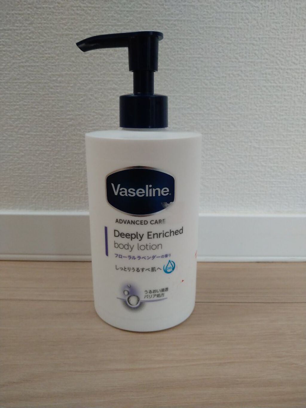 ディープリーエンリッチド ボディローション フローラルラベンダーの香り/ヴァセリン/ボディローションを使ったクチコミ(1枚目)