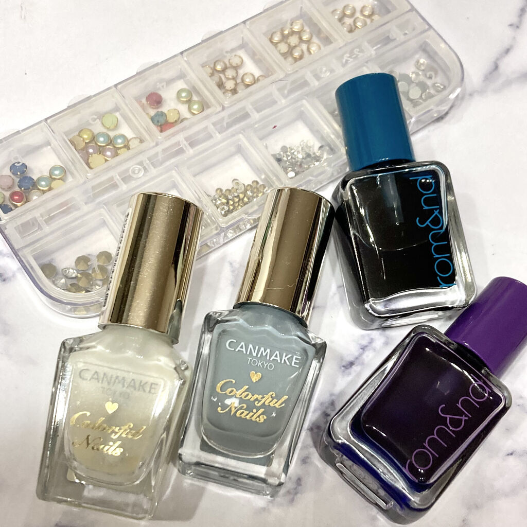 カラフルネイルズ/キャンメイク/マニキュアを使ったクチコミ（3枚目）