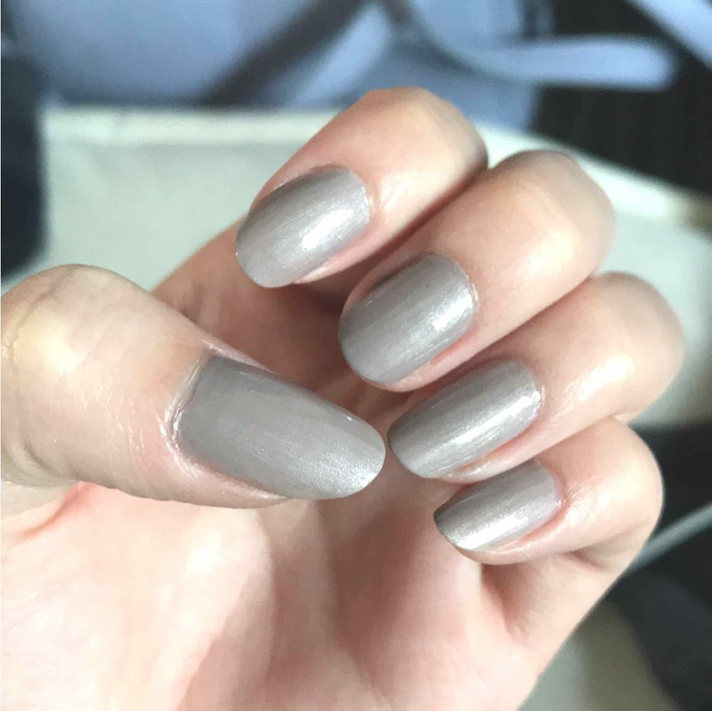 ネイルホリック Classic color GY007/ネイルホリック/マニキュアを使ったクチコミ（3枚目）