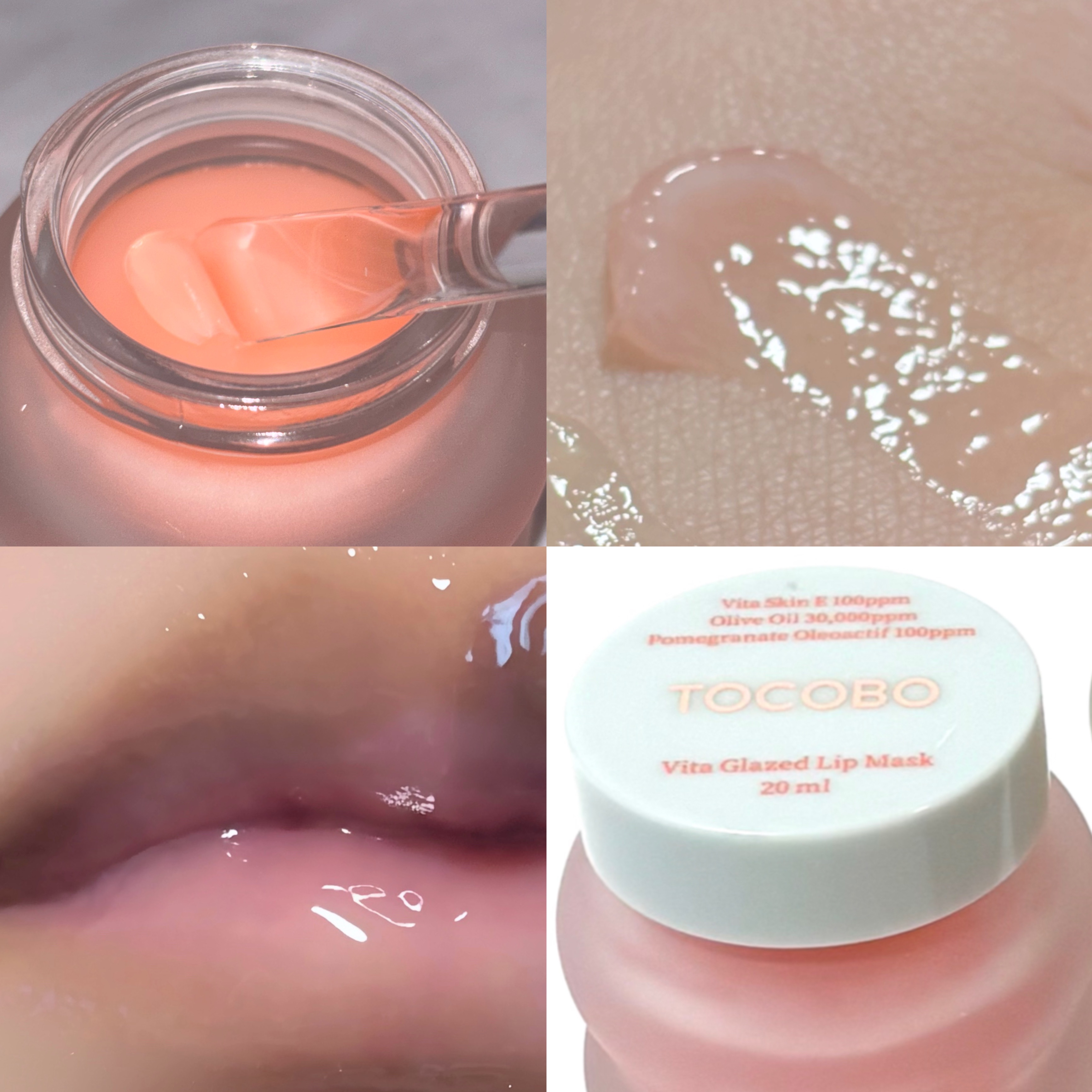 ビタグレーズドリップマスク/TOCOBO/リップマスクを使ったクチコミ（3枚目）