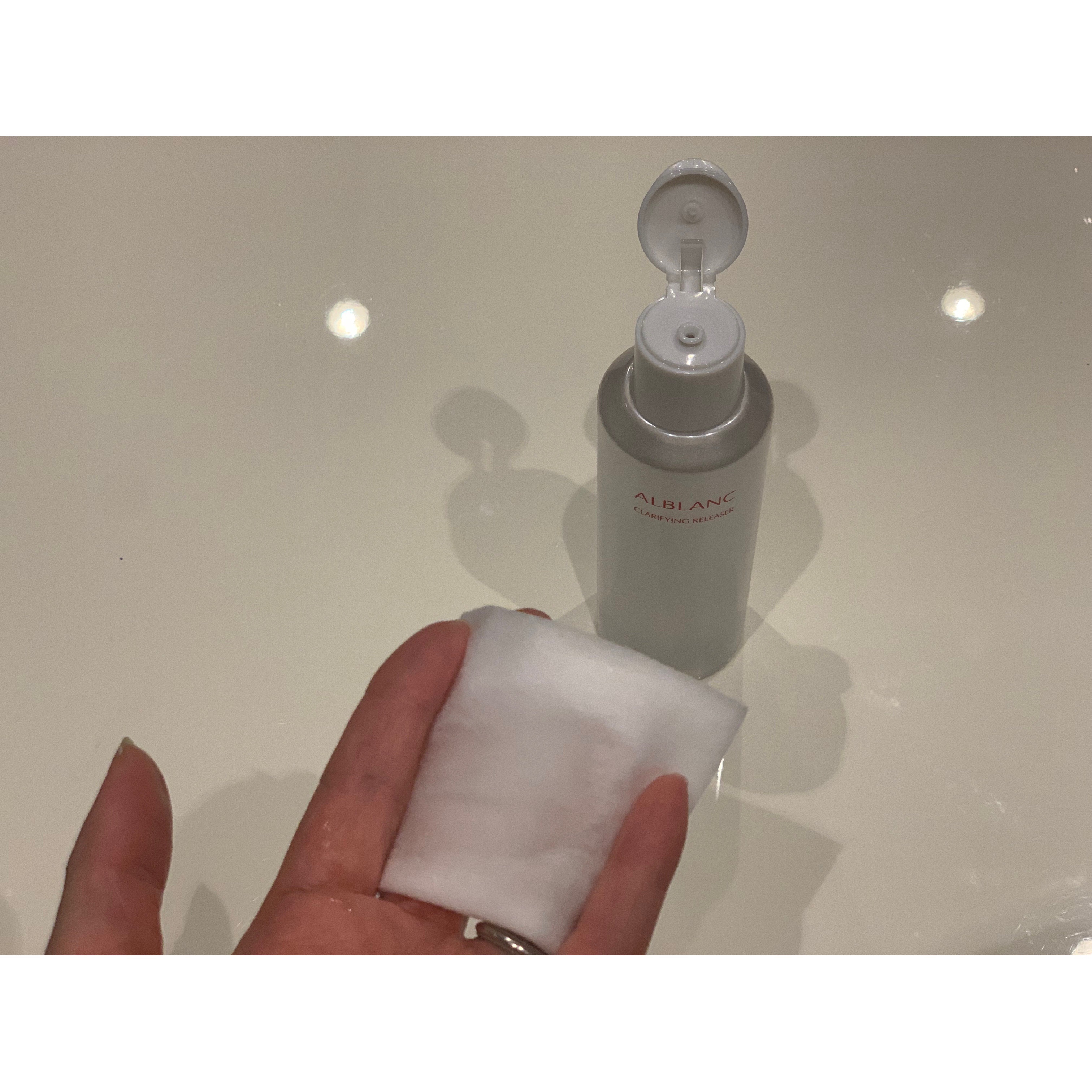 クラリファイイング リリーサー/ALBLANC/クレンジングウォーターを使ったクチコミ（2枚目）