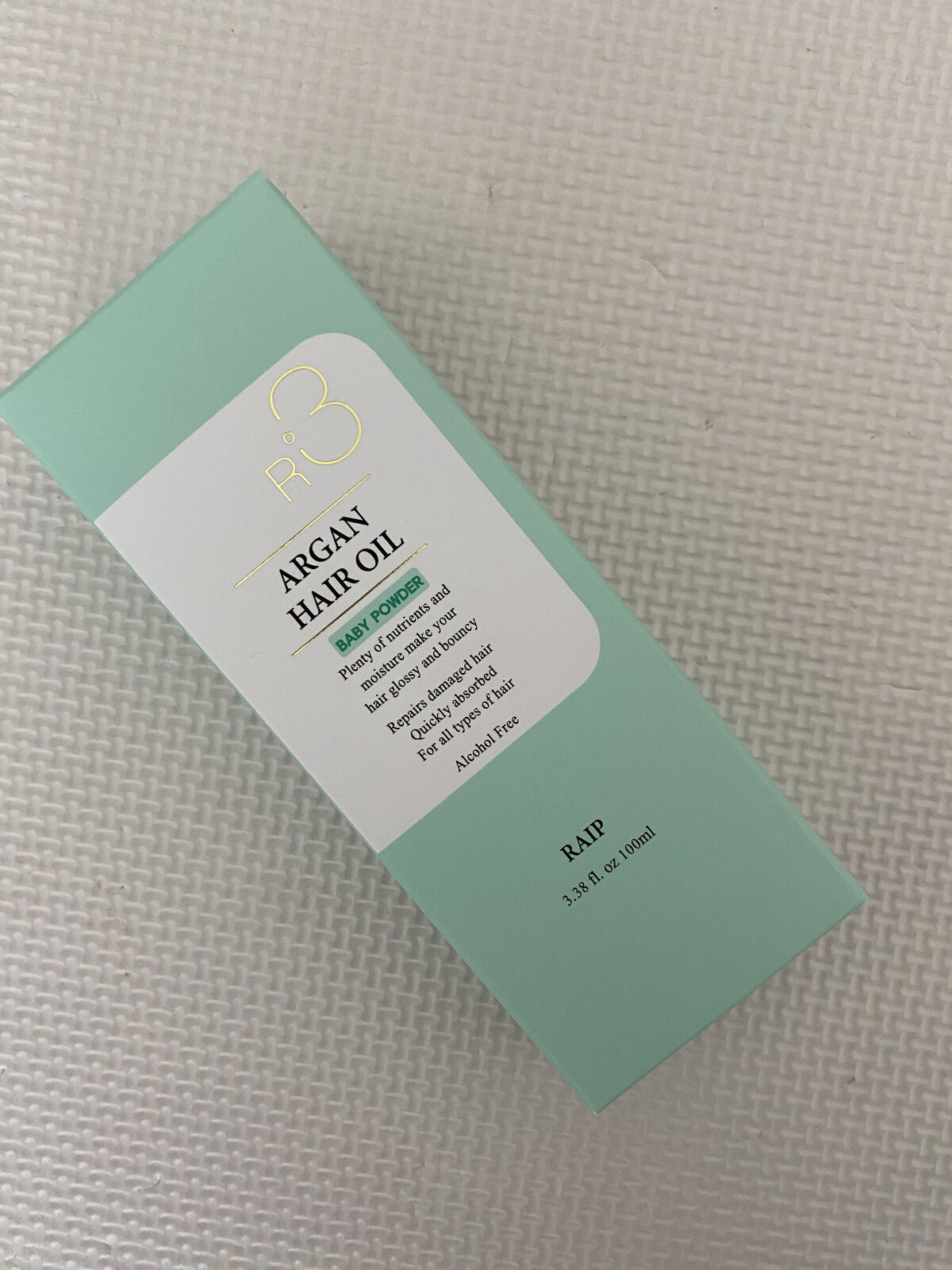 ライプ R3 アルガン ヘアオイル/RAIP/ヘアオイルを使ったクチコミ（3枚目）