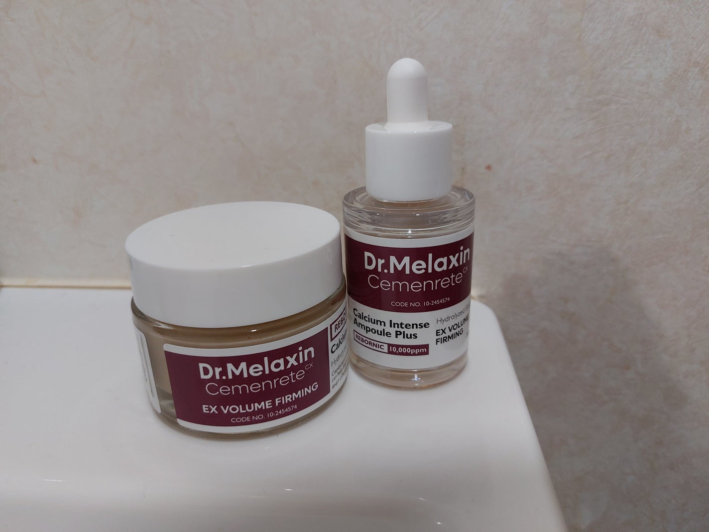 Cemenrete Calcium Intense Cream/Dr.Melaxin/フェイスクリームを使ったクチコミ(1枚目)