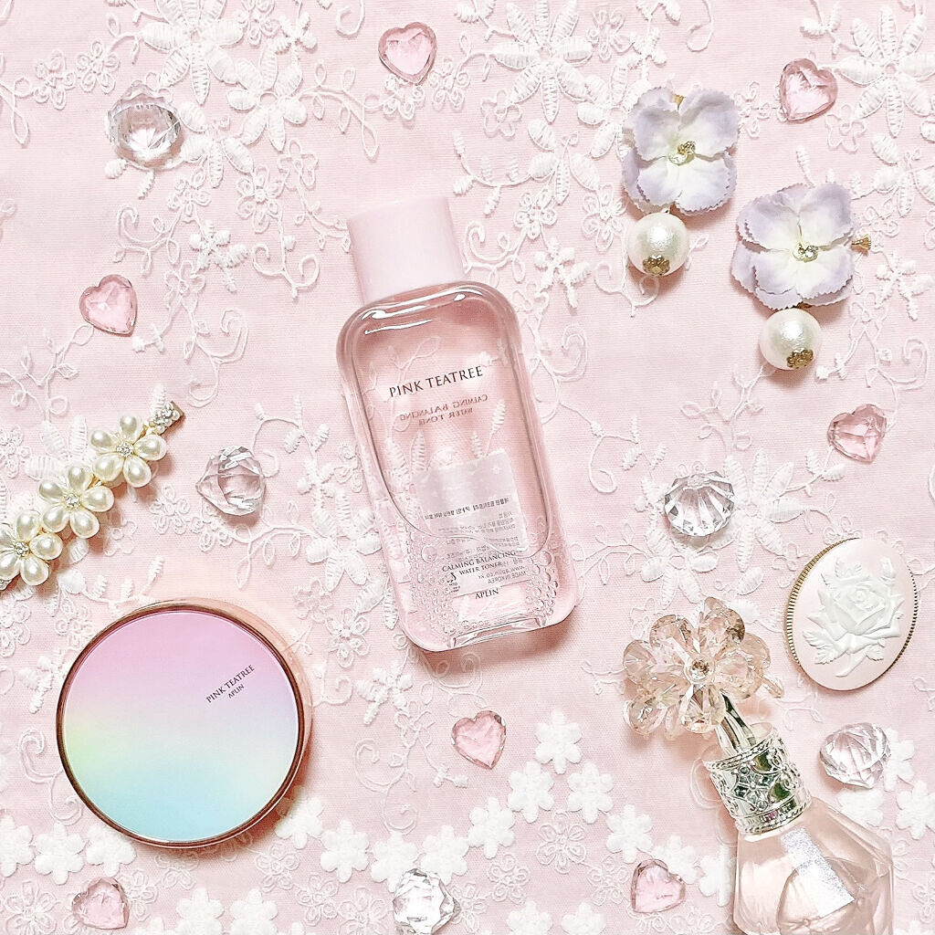 ピンクティーツリートナー/APLIN/化粧水を使ったクチコミ（2枚目）