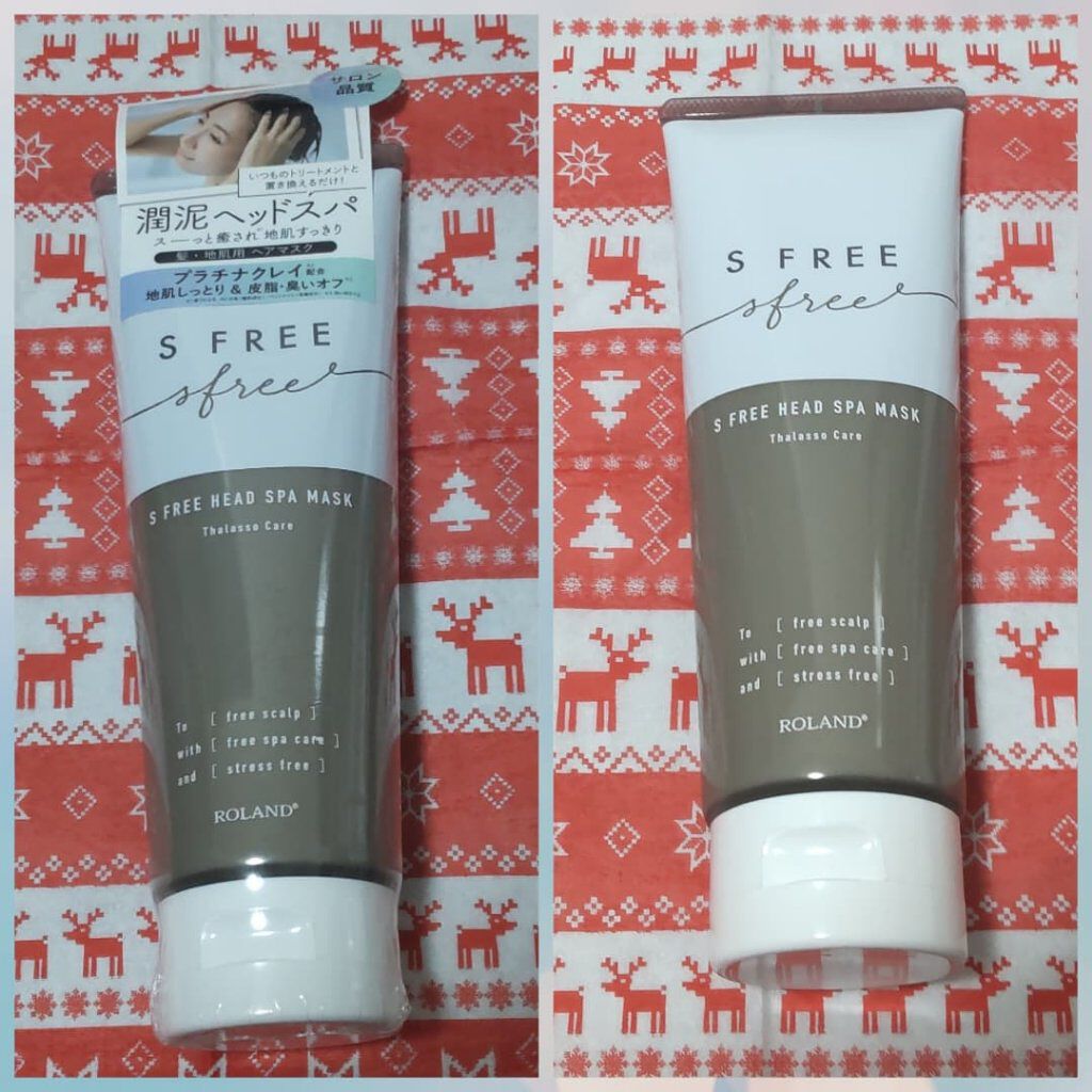 タラソヘッドスパマスク/S FREE/頭皮トリートメントを使ったクチコミ（1枚目）