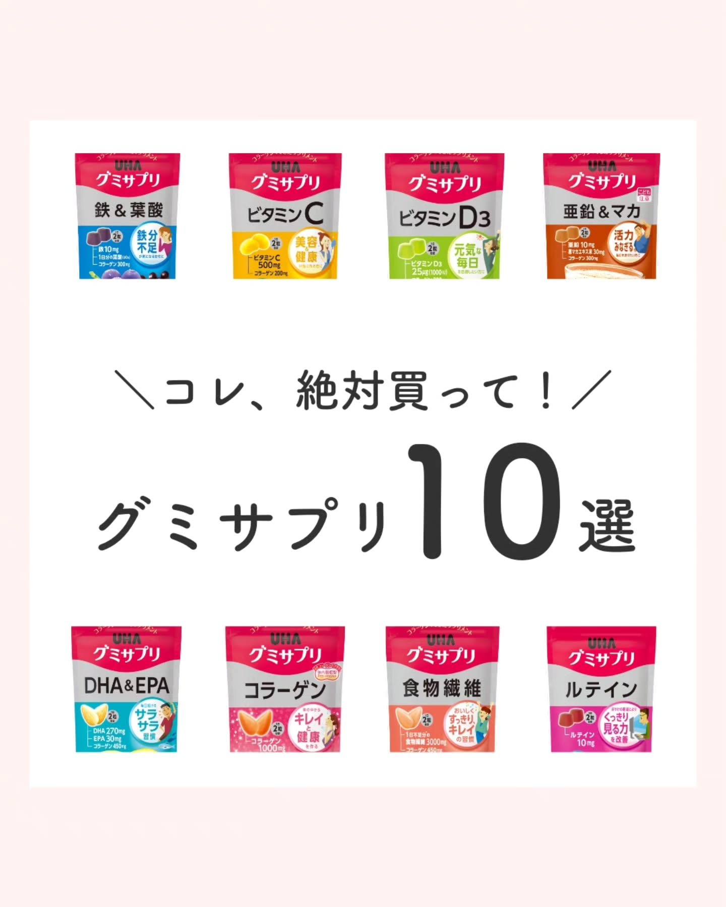 UHAグミサプリ ビタミンC/UHA味覚糖/食品を使ったクチコミ（1枚目）