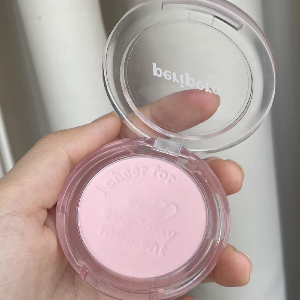 ピュア ブラッシュド サンシャイン チーク 12 PICNIC PINK(お天気妖精)/PERIPERA/パウダーチークを使ったクチコミ（1枚目）