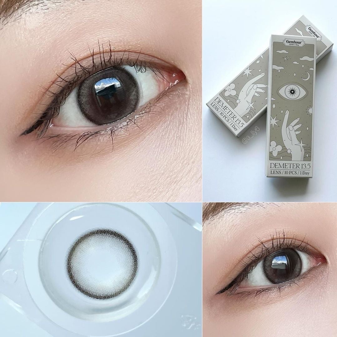 DEMETER/Gemhour lens/カラーコンタクトレンズを使ったクチコミ(3枚目)