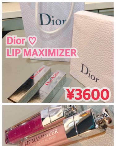 【旧】ディオール アディクト リップ マキシマイザー/Dior/リップグロスを使ったクチコミ（1枚目）