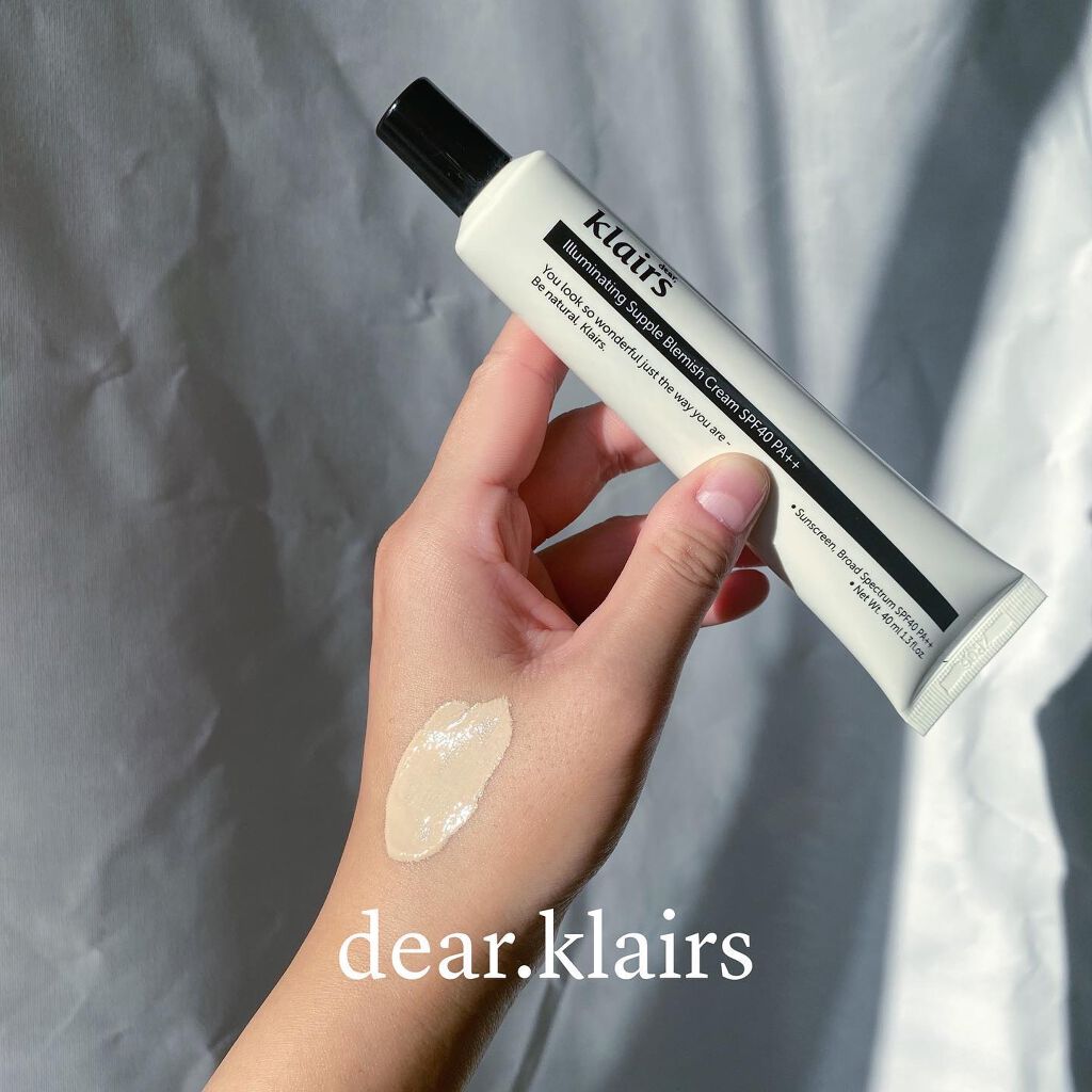 イルミネーティングサプルブレミッシュクリーム(40ml)/Klairs/化粧下地を使ったクチコミ（1枚目）