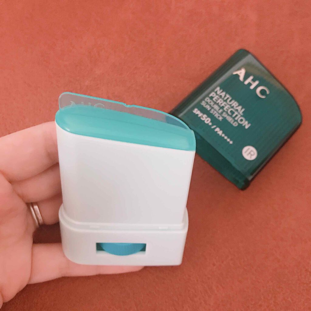  ナチュラルパーフェクションフレッシュサンスティック/AHC/日焼け止めスティックを使ったクチコミ（2枚目）