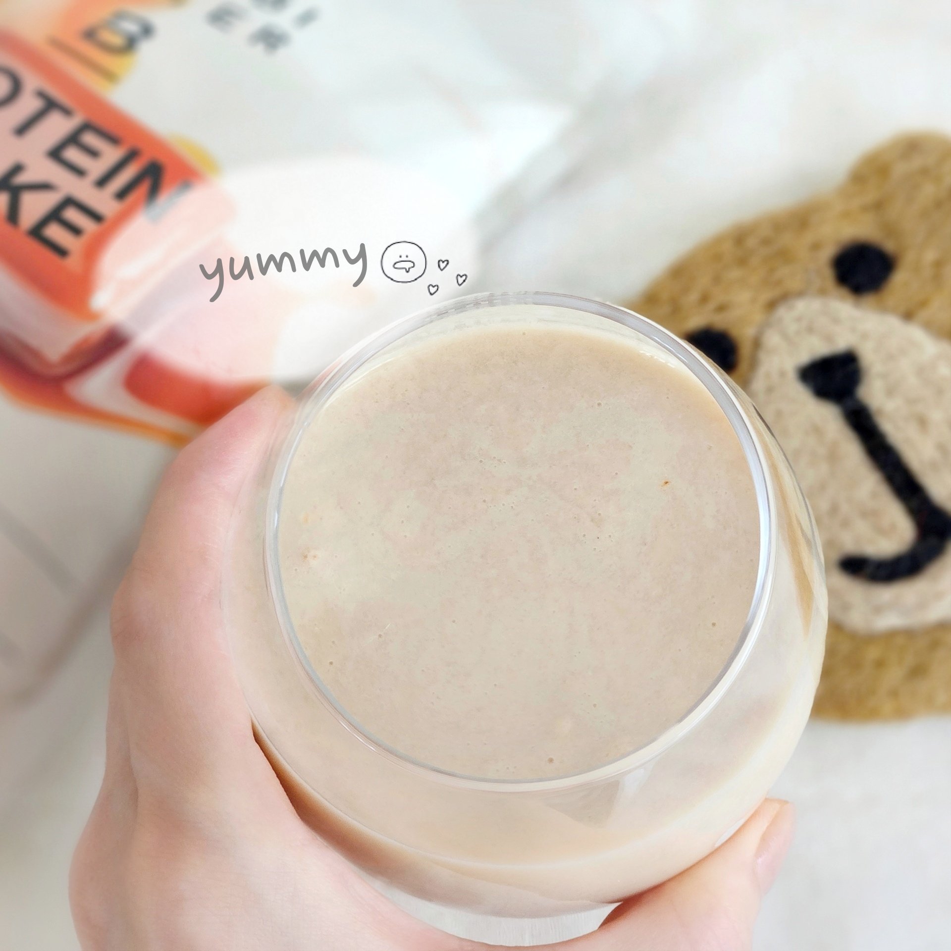 プロテインシェイク バナナ/BAMBI WATER/ソイプロテインを使ったクチコミ（2枚目）