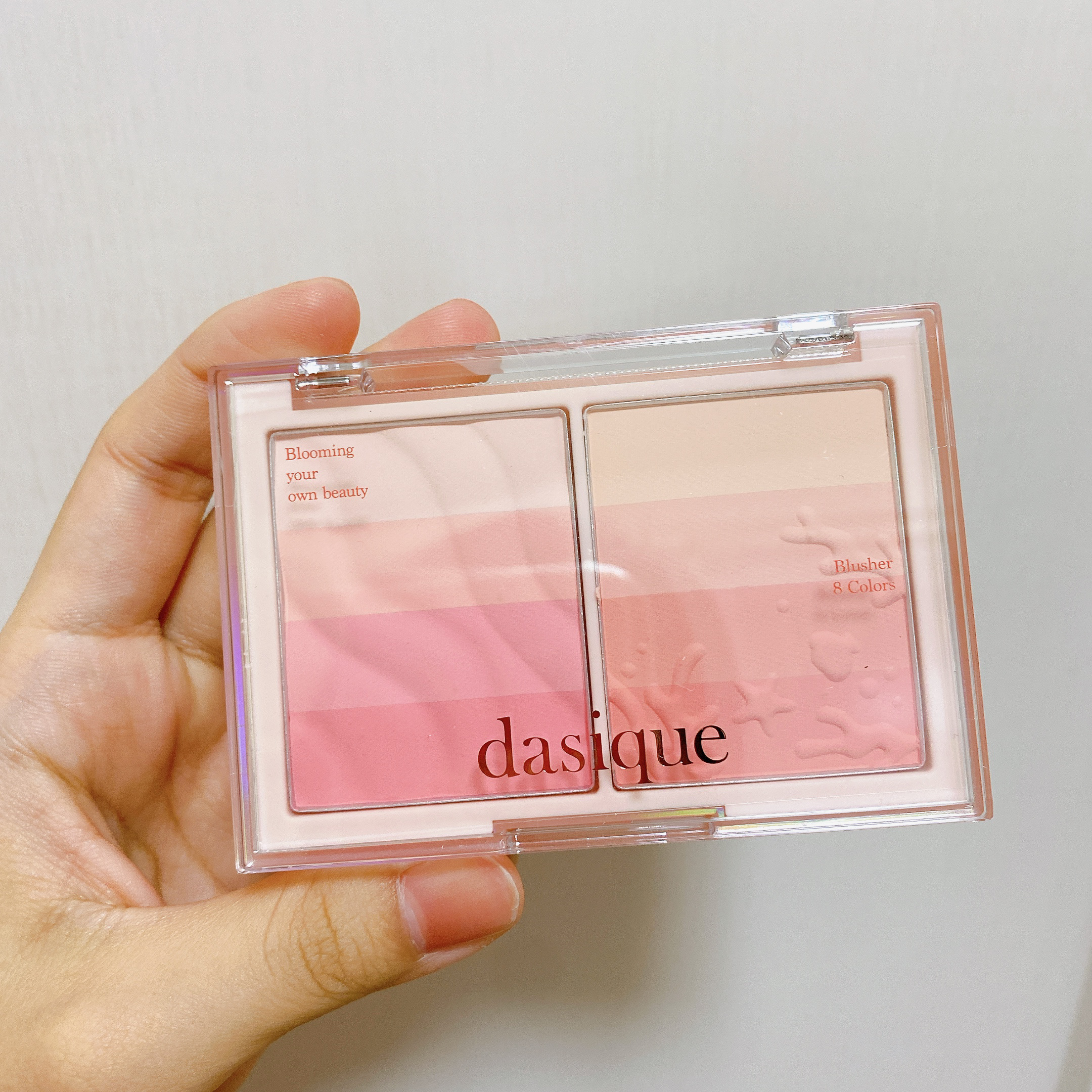 ブレンディングレイヤーチーク/dasique/パウダーチークを使ったクチコミ（1枚目）