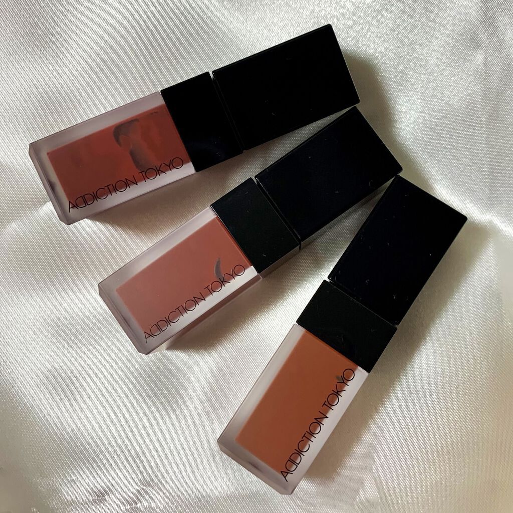 ザ マット リップ リキッド　“ミニ トリオ” 002 テラコッタ セレクション/ADDICTION/口紅を使ったクチコミ（1枚目）